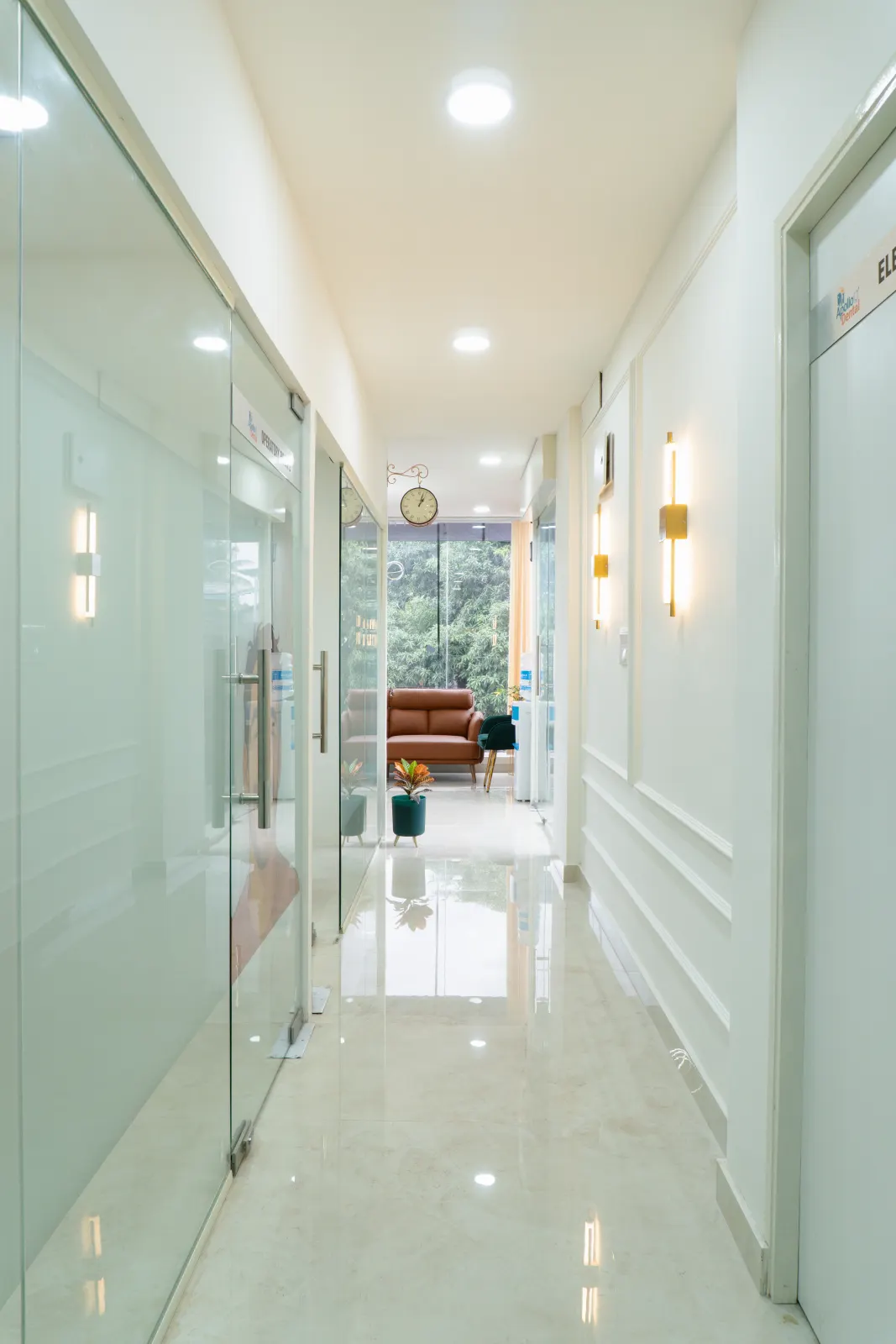 Clinic corridor